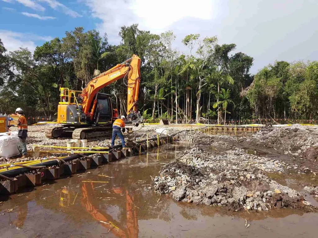 Dewatering and Water Treatment. Byron Bay